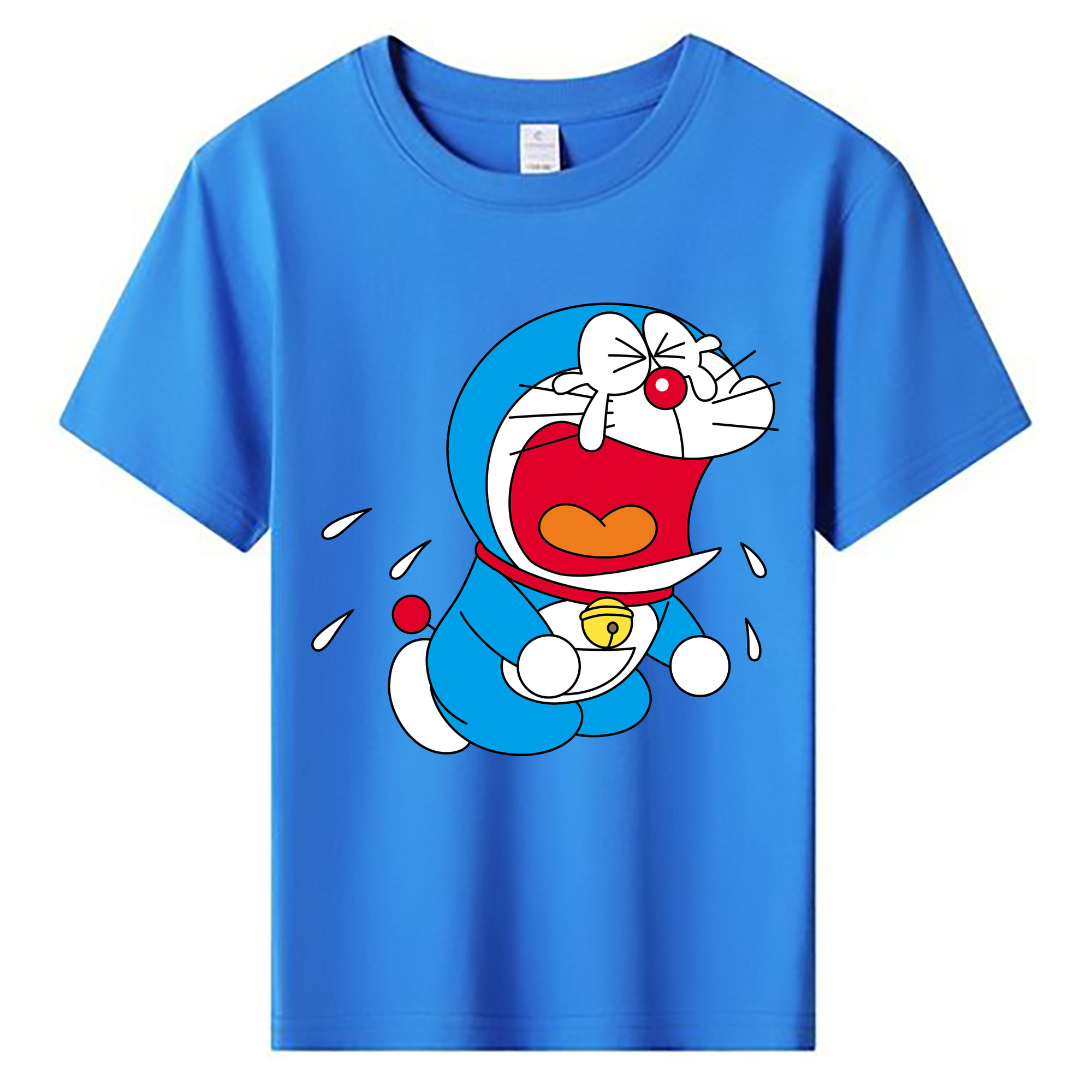（画像用） ドラえもん Doraemon 綿100％キッズTシャツ（フロントプリント）